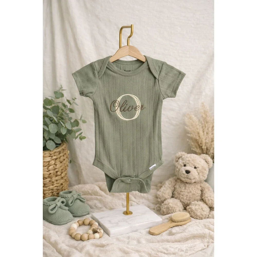 CUSTOM Personalized Baby Onesie Clothes 0 3 6 9 12 Months Newborn NEW Gift Girl